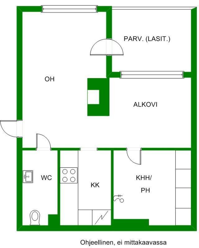 Penthouse Apartment Rovaniemi